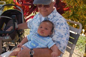 Max with his best friend Papi.