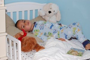 Sophie moved from her crib about 6 months ago. This month we finally got them matching beds!